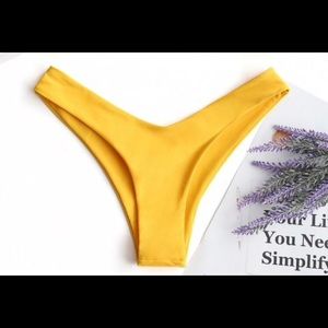 Mustard Bikini Bottoms